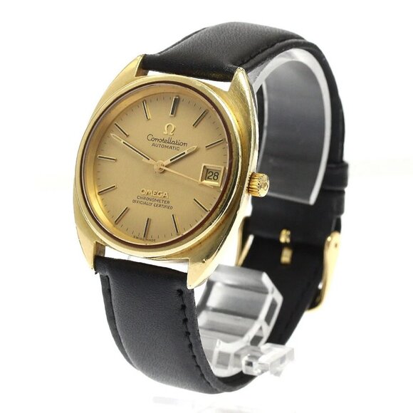 OMEGA Constellation 168.0056 Date Cal.1011 gold Dial Automatic Men's - Picture 2 of 13